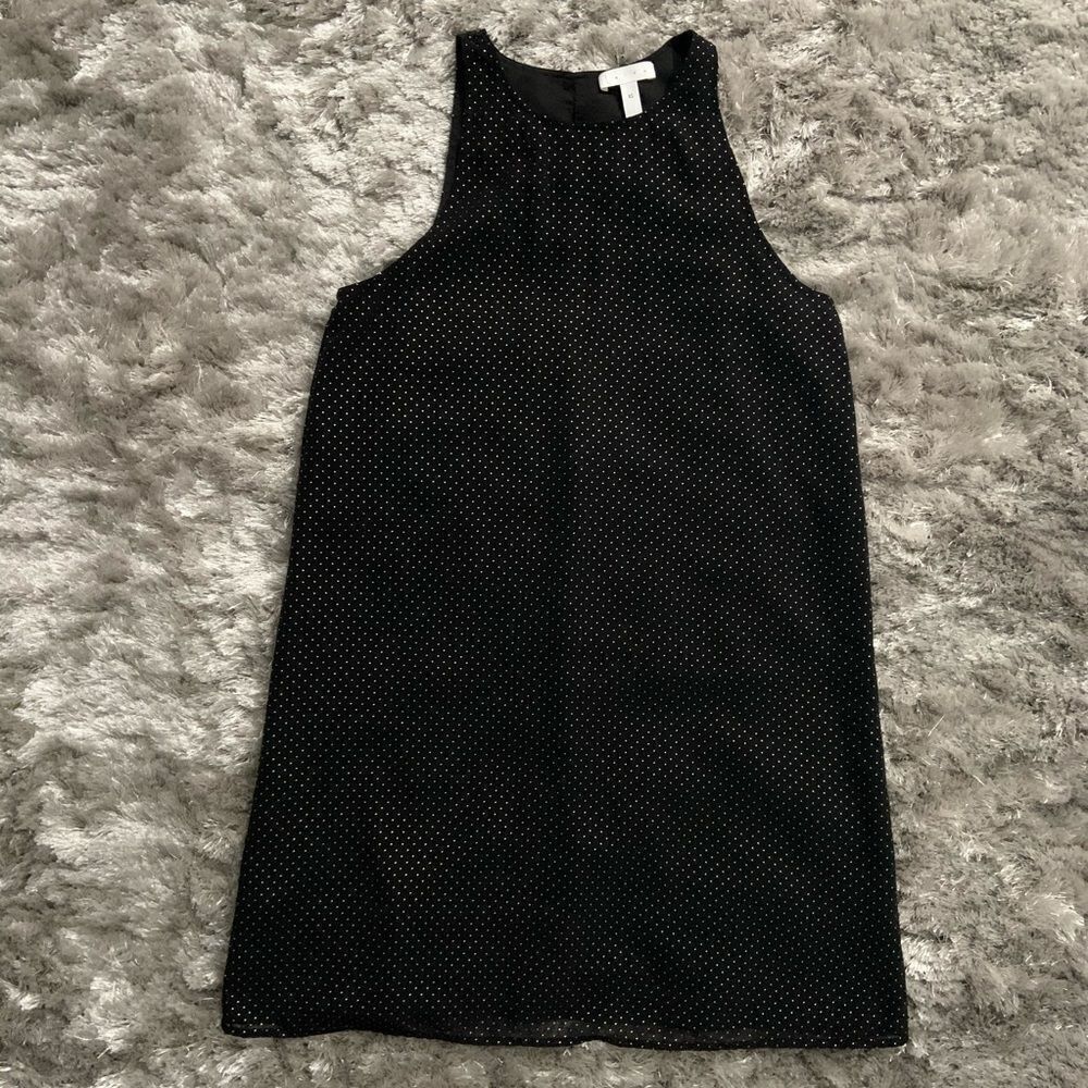 🏷️ 5 for $25 - LEITH Black & Gold Studded Shift Dress